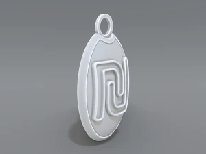 keychain sheqel 3D Print Model