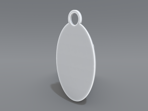keychain sheqel 3D-printmodel