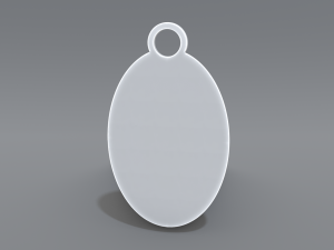 keychain sheqel 3D-printmodel