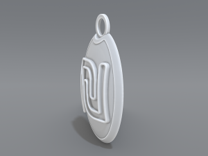 keychain sheqel 3D-printmodel