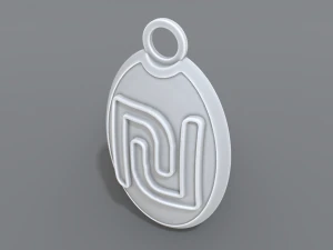 keychain sheqel 3D Print Model
