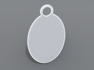keychain sheqel 3D-printmodel
