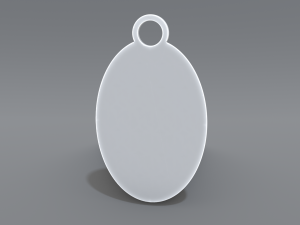 keychain baht 3Dプリントモデル