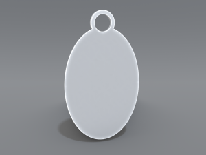 keychain baht 3Dプリントモデル