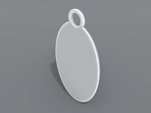 keychain baht 3Dプリントモデル