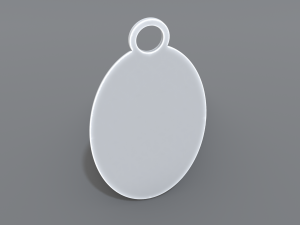 keychain baht 3Dプリントモデル