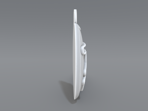 keychain tugrik Modello di stampa 3D