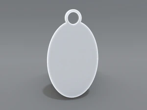 keychain tugrik 3D Print Model