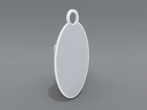 keychain tugrik 3D Print Model