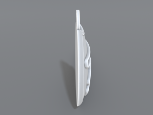 keychain tugrik Modello di stampa 3D