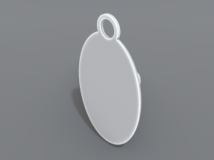 keychain tugrik Modello di stampa 3D