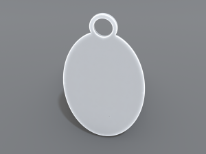 keychain tugrik Modello di stampa 3D