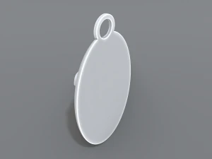 keychain tugrik 3D Print Model