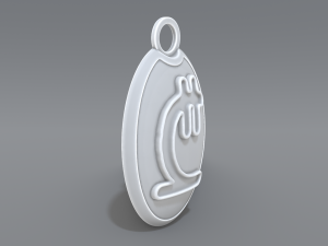 keychain lari 3D Print Model