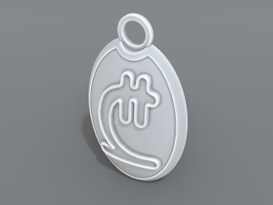 keychain lari 3D Print Model
