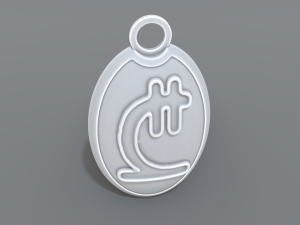 keychain lari 3D Print Model