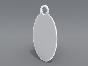 keychain turkish lira Modelo de Impressão 3D