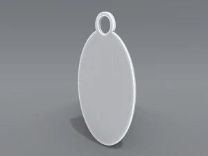 keychain turkish lira 3D Print Model