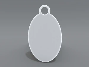 keychain turkish lira 3D Print Model
