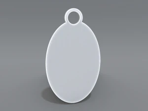 keychain turkish lira 3D Print Model