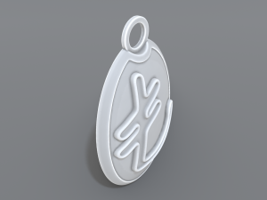 keychain turkish lira Modelo de Impressão 3D