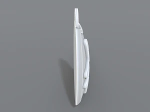 keychain turkish lira 3D Print Model