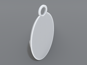 keychain turkish lira Modelo de Impressão 3D
