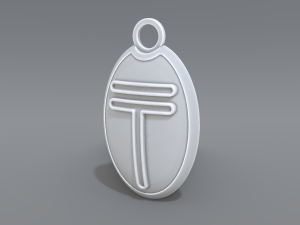 keychain tenge 3D Print Model