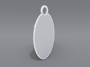 keychain tenge 3D-printmodel
