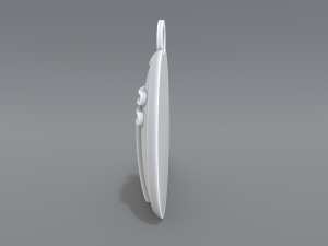 keychain tenge 3D-printmodel