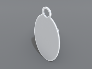 keychain tenge 3D-printmodel