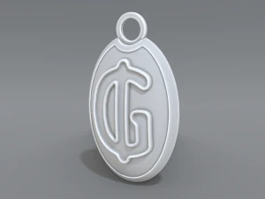 llavero guaran&iacute; Modelo de impresión 3D