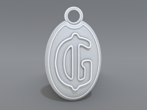 keychain guarani 3D Baskı Modeli
