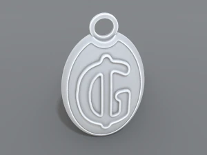 keychain guarani 3D Print Model