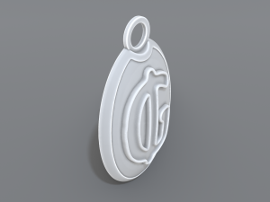 keychain guarani 3D Baskı Modeli