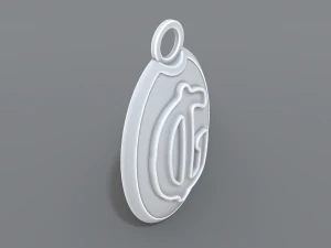keychain guarani 3D Print Model