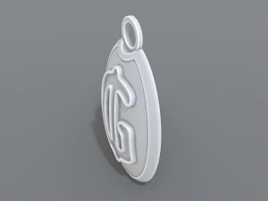 keychain guarani 3D Print Model