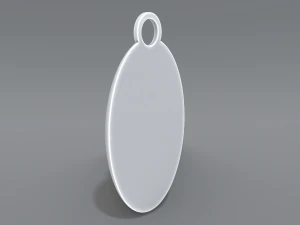 keychain rupee 3D Print Model