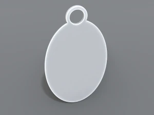 keychain rupee 3D Print Model