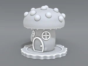 seta casera Modelo de impresión 3D