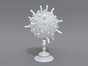 cartoon earth 3D Print Model