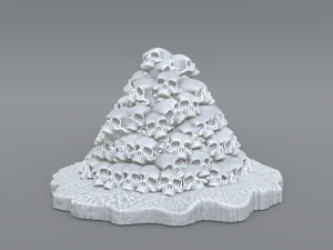 bunch skulls 3D Print Model