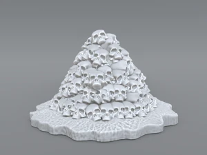 bunch skulls 3D Print Model