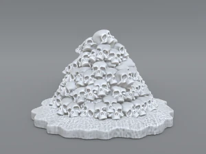 bunch skulls 3D Print Model