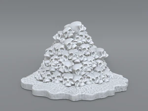 bunch skulls 3D Print Model