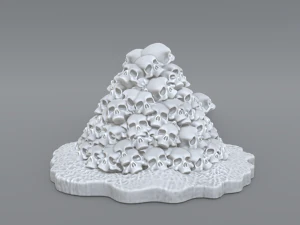 bunch skulls 3D Print Model