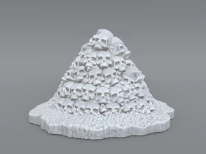 bunch skulls 3D Print Model