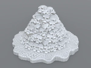 bunch skulls 3D Print Model