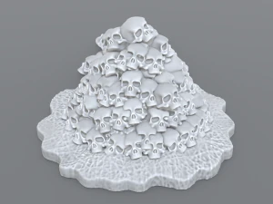 bunch skulls 3D Print Model