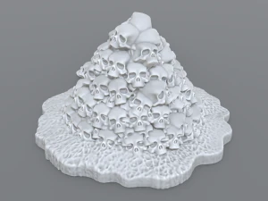 bunch skulls 3D Print Model